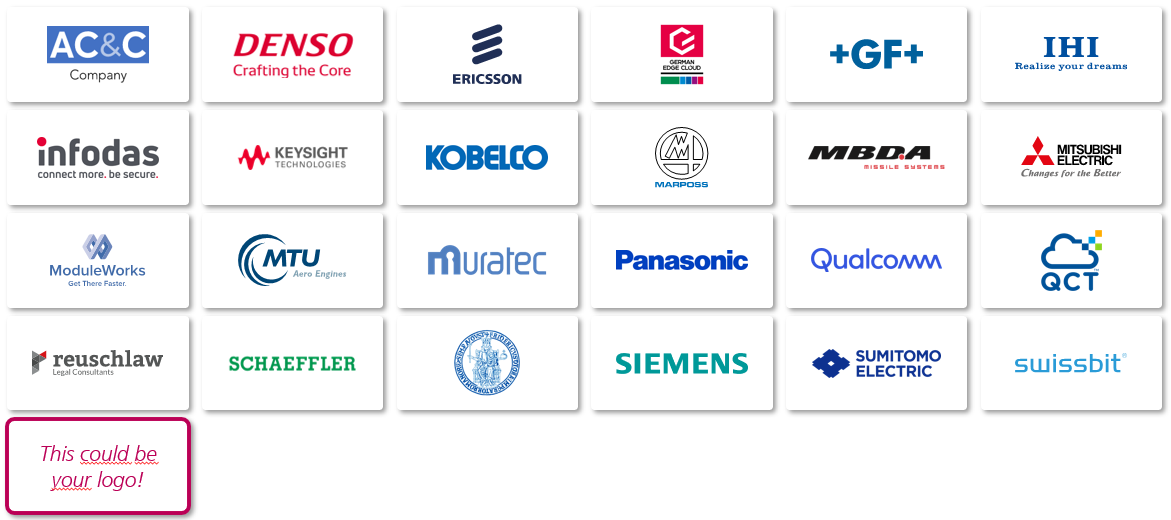 24 Logos der ICNAP Mitglieder in einer Tabelle, mit Ansporn auch ein Mitglied zu werden